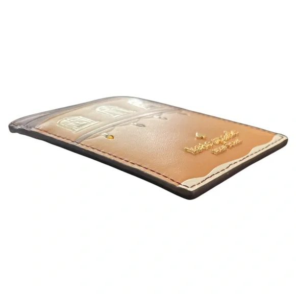 KATE SPADE OH WHAT FUN GINGERBREAD HOUSE SLIM CARD HOLDER - Picture 6 of 8